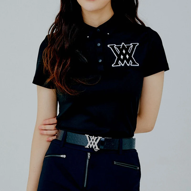 

Женская футболка с коротким рукавом для гольфа, лето 2022, быстросохнущая, W221010