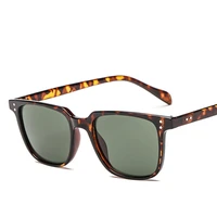 zxwlyxgx brand design sunglasses men driver shades male vintage sun glasses men square frame mirror summer uv400 oculos de sol