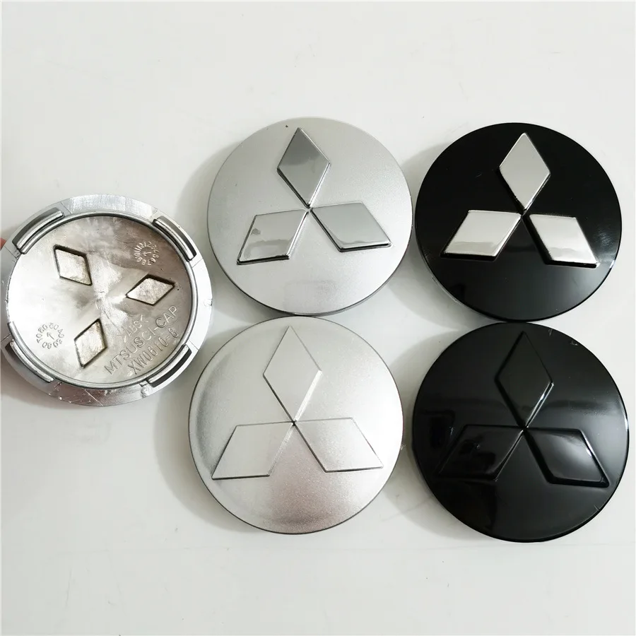 

4 шт., чехол для Mitsubishi Badge Outlander ASX L200 Lancer 9 10 Pajero GXS 3000GT Xpander Eclipse, 60 мм