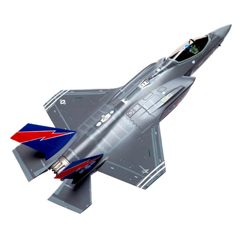 

-1/72 Scale F-35 Alloy Diecast Aircraft,Simulation Static Metal Plane Model Kids Toys Collection Model Airplane