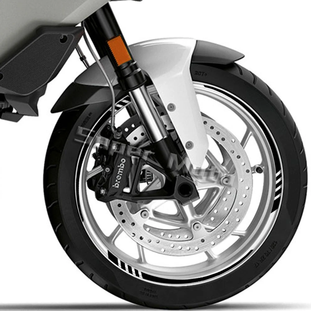 Фото Для R1250RS F900R/XR F800R S1000XR/RR/R NineT R1200R G310R K600GTL мотоциклетная Строительная лента 17 дюймов №3