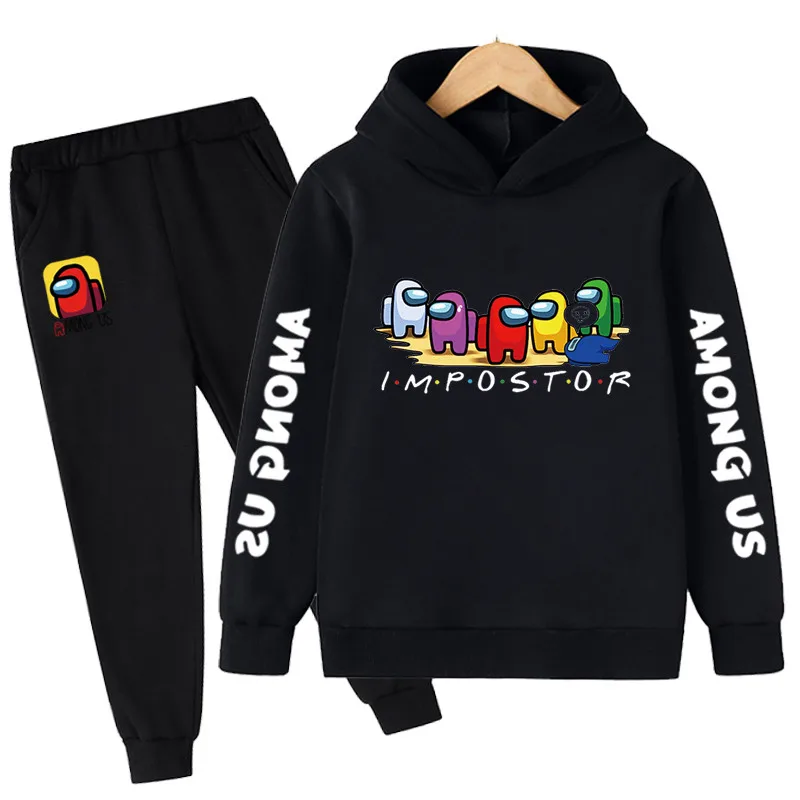 

Children Among Us Clothing Sets 2022 Autumn Winter Boys Girls Clothes Long Sleeves Casual Impostors Tracksuits Video Game Suits