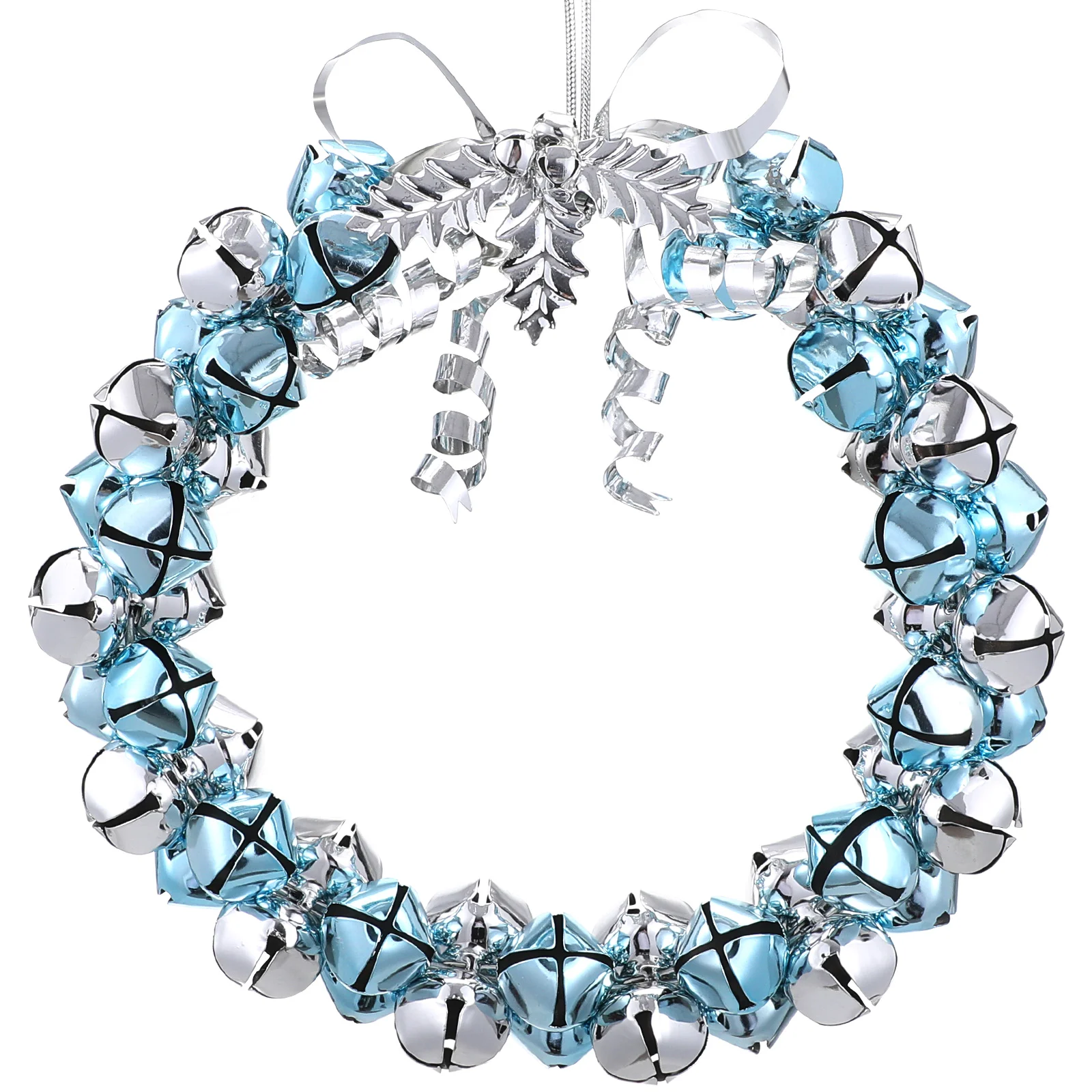 

Hanging Ring Christmas Wreath Artificiales Para Door Hangers Bell Metal