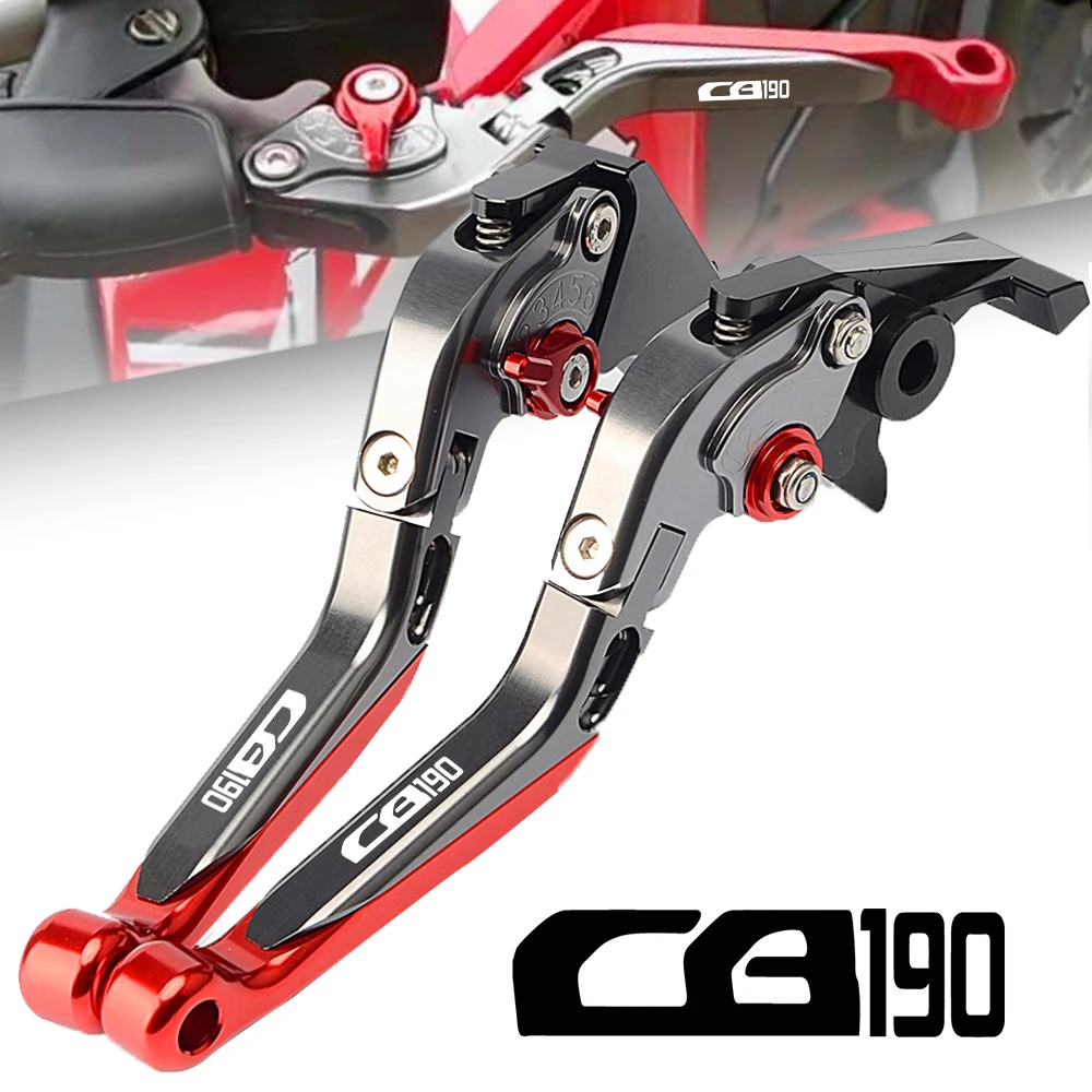 

Регулируемые выдвижные складные ручки для мотоциклов, рычаги тормозной муфты для Honda CB190 CB-190R 2015-2018 2016 2017