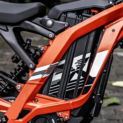 Buy For SURRON Battery Sticker Light Bee X Decorative Applique E bike Off road Bicycle Dirtbike Motorcycle Accessories SUR RON