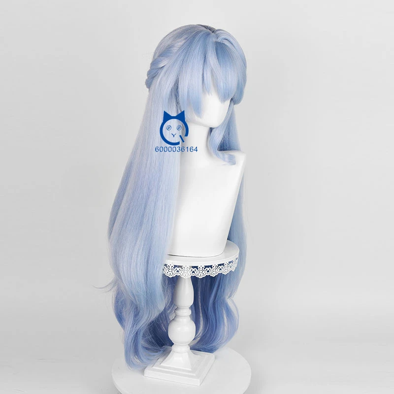 Honkai Star Rail Robin Горячий парик для косплея Степень адаптируемости Длинный синий с