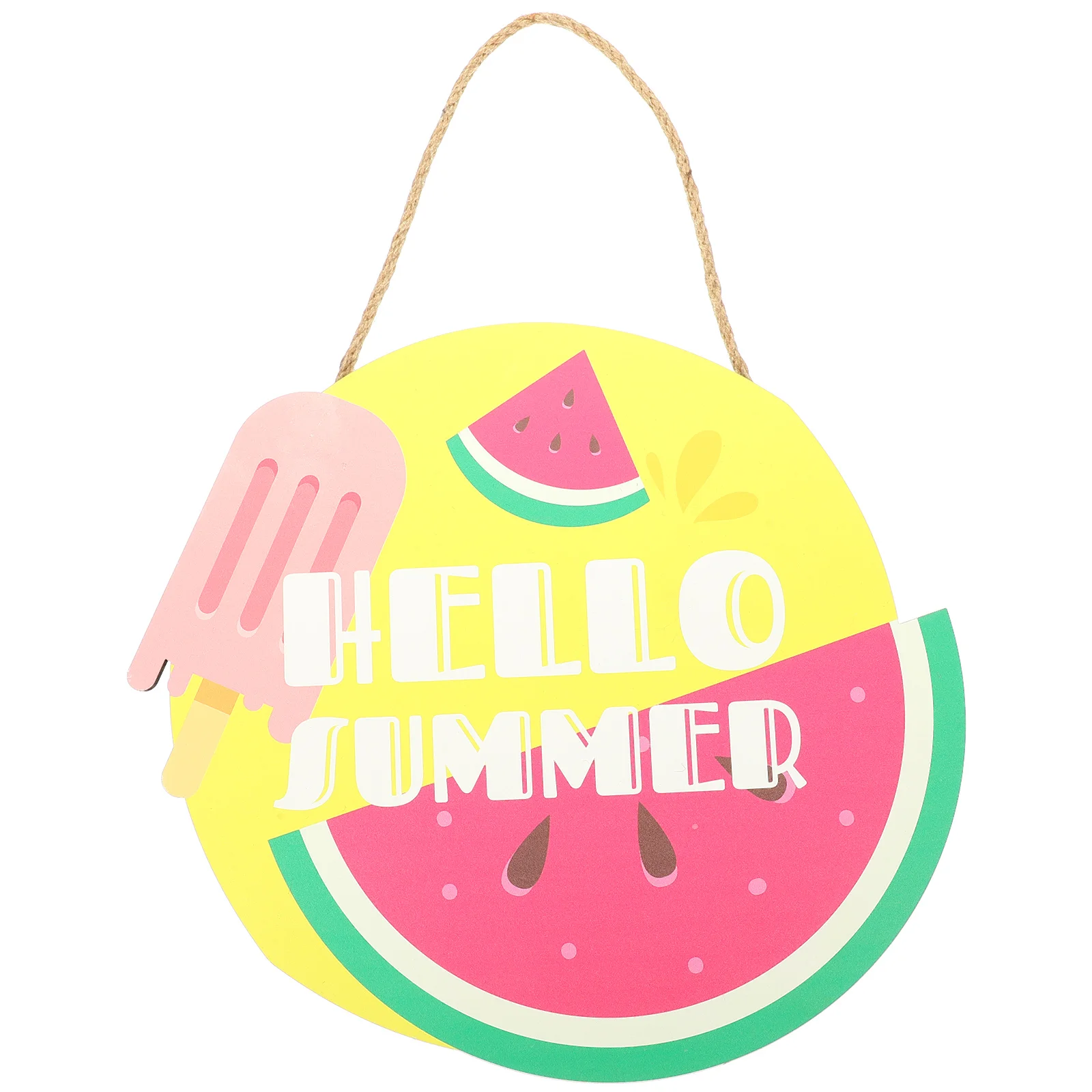 

Outdoor Hanging Sign Wooden Board Hanging Ornament Door Decorative Pendant