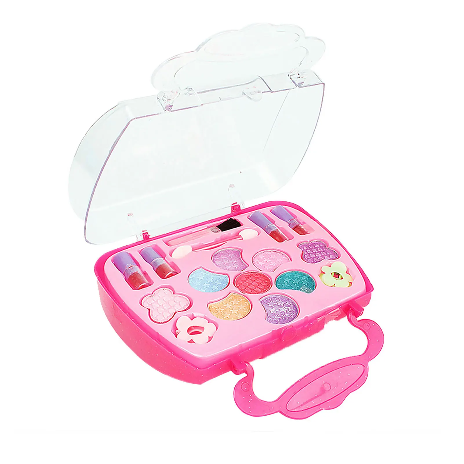 

Girls Makeup Kits Safe And Non-Toxic Little Girls Makeup Sets Cosmetic Beauty Set For Kids Halloween Birthday Party