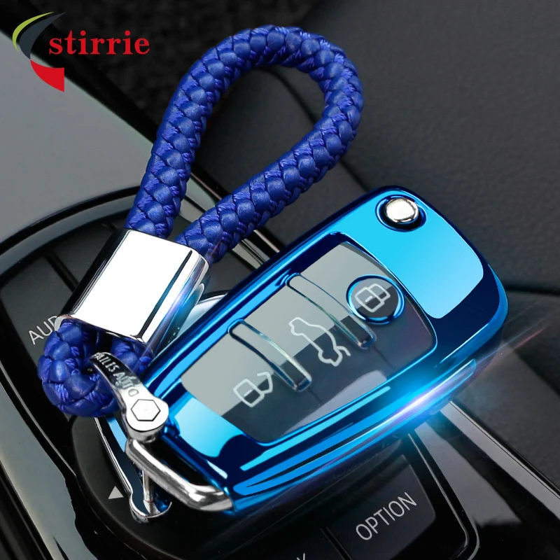 ТПУ чехол для автомобильного ключа с дистанционным управлением Audi A1 A3 8P 8L A4 A5 B6 B7 A6