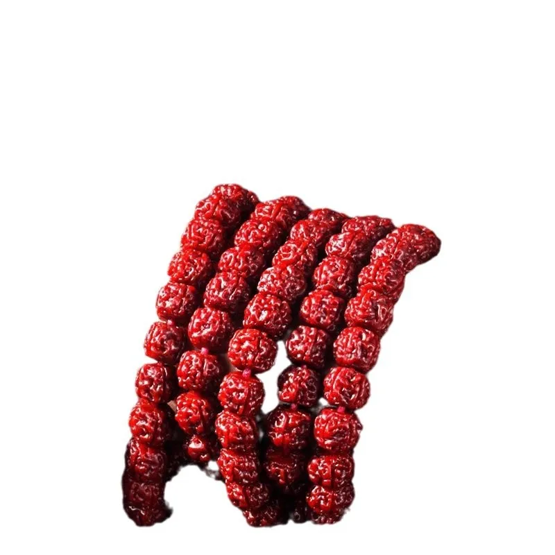 Машинная матовая патина Готовый продукт Five Faces108Jadified Little King Kong Pipal Tree Seeds Браслет