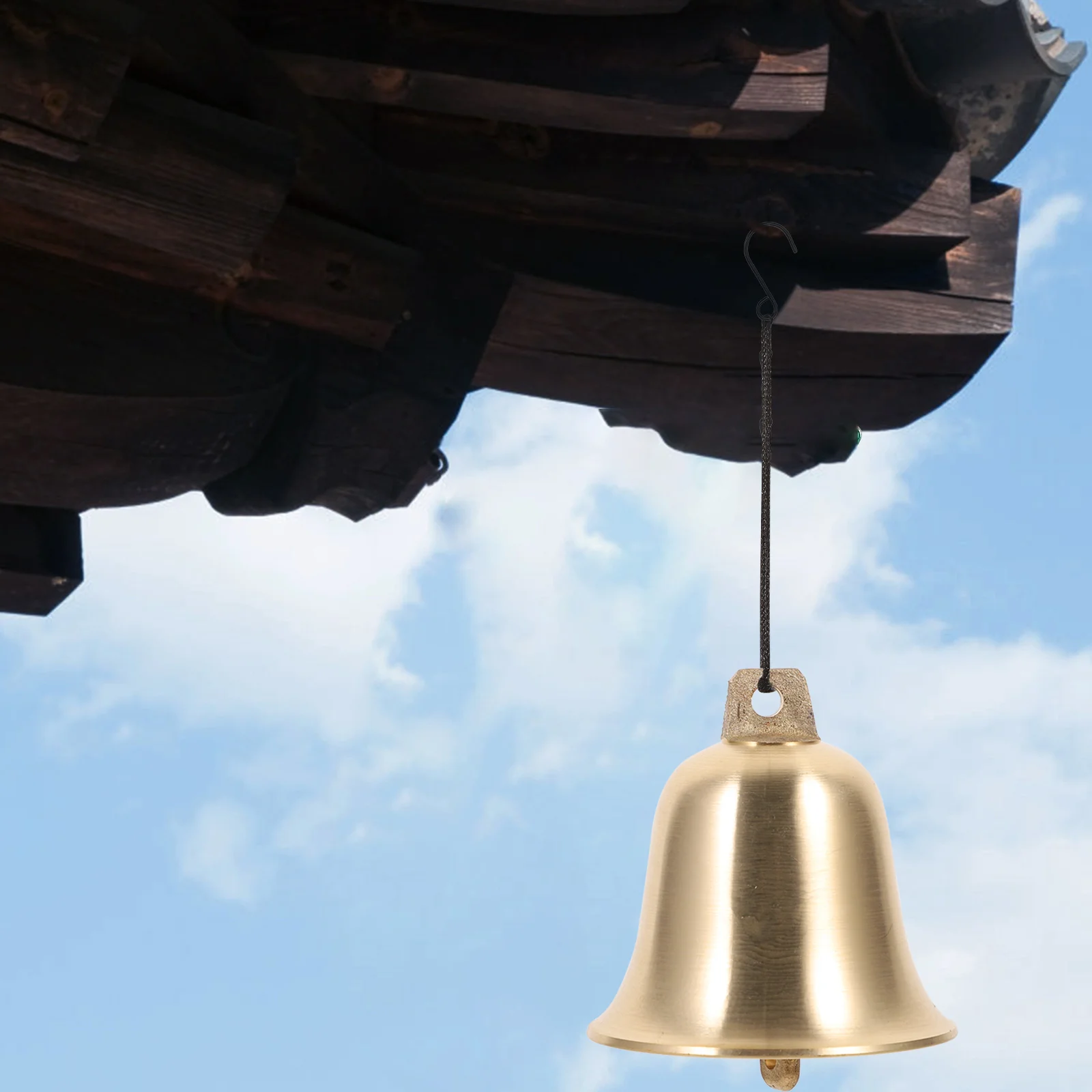 Латунный колокольчик Рождественская елка Винтажный декор Колокольчик