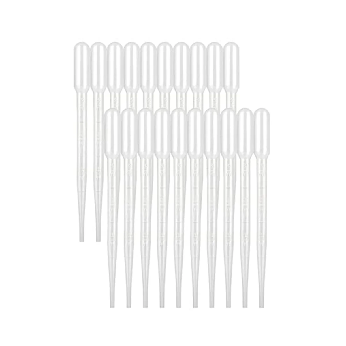 

1000-Pack 3Ml Disposable Plastic Pipettes, Calibrated Droppers for , DIY Art
