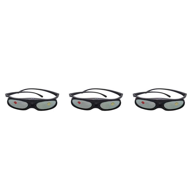 

12 PCS Active Shutter 3D Glasses For DLP Link Compatible 96-144HZ With Optama /Acer/Benq /Viewsonic/XGIMI DLP