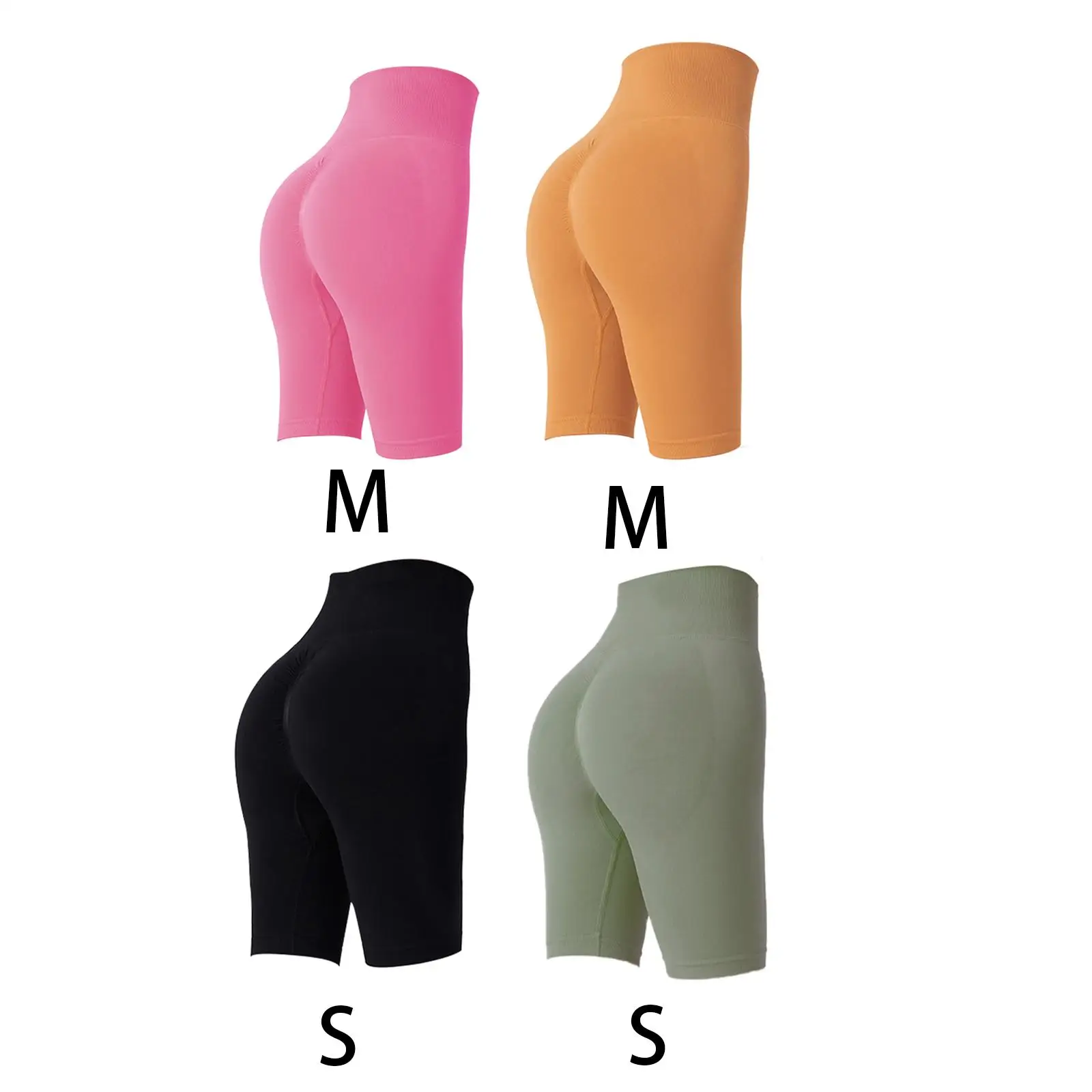 

Women Cycling Shorts Leggings Tummy Control Breathable Casual Quick Dry for Sports