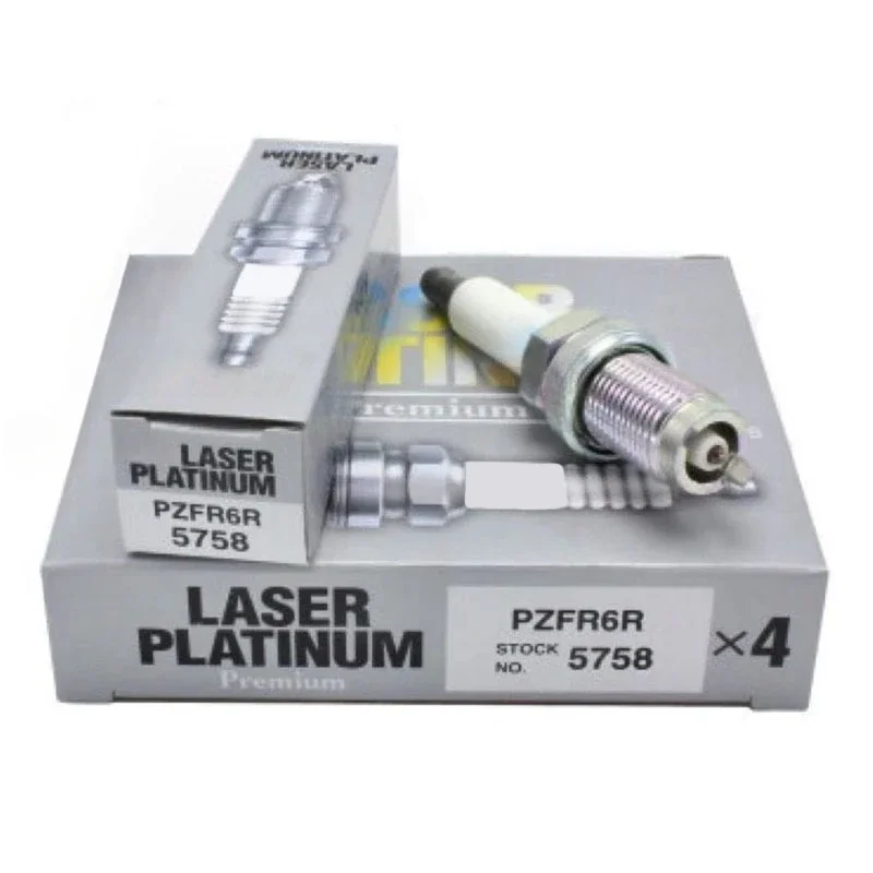 4/6 шт. лазерные свечи зажигания PZFR6R 5758 для VW Golf MK5 MK6 Passat B6 B7 Tiguan Audi A1 A3 BYD