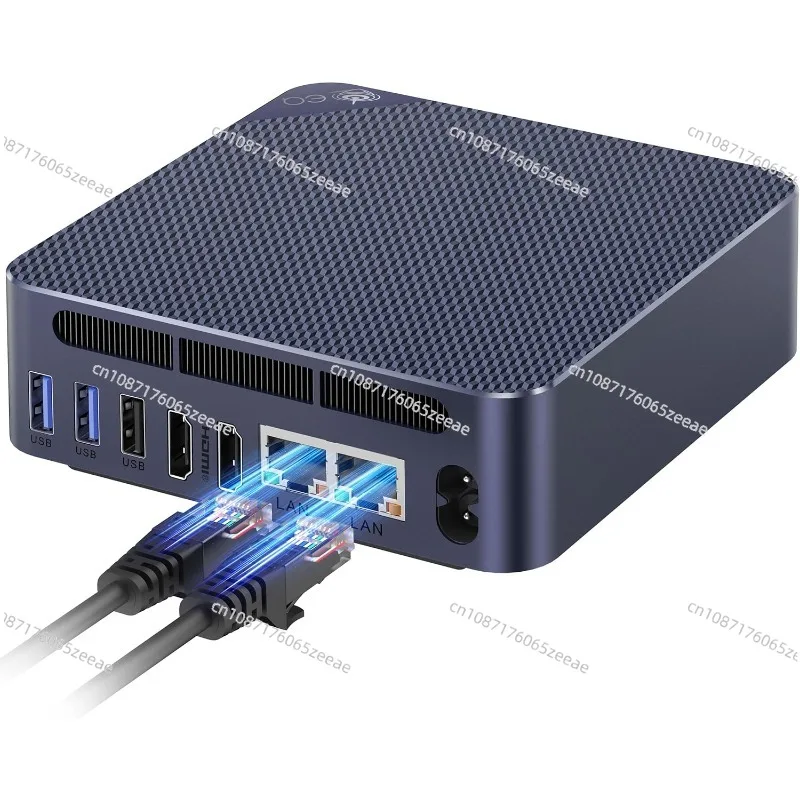 EQ13 Мини-ПК Intel N200До 3 7 ГГц 16 ГБ DDR4 500G PCIE3.0 SSD Встроенный источник питания Поддержка