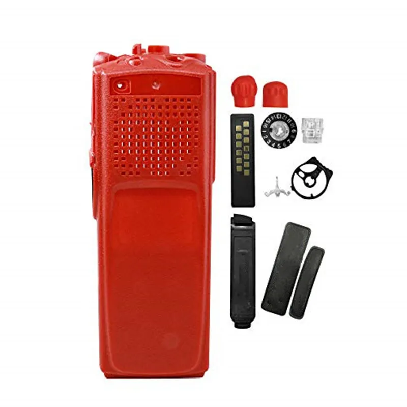 

1PC Red Walkie-talkies Refurbish Replacement Housing Case Kit for MOTOROLA XTS5000 Model 1 M1 Portable Two-Way Radio