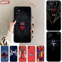 marvel spider man phone cases for iphone 13 pro max case 12 11 pro max 8 plus 7plus 6s xr x xs 6 mini se mobile cell