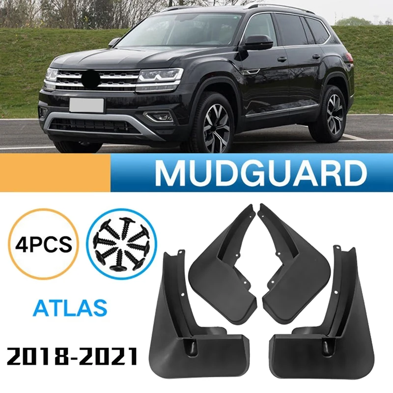 

Car Mudguard Mud Flaps Splash Guards Fender for Atlas 2018 2019 2020 2021 Car Accessories