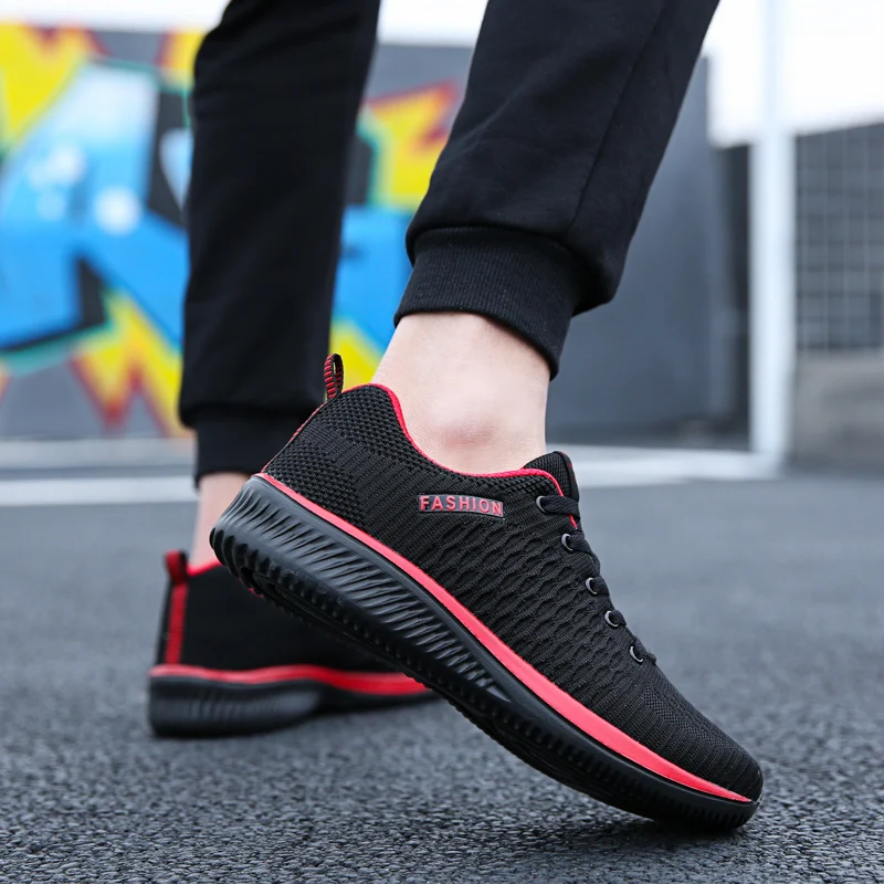 Hot Sale Fashion Light Walking Shoes for Men Women Sports Shoes Breathable Running Shoes Men No-slip Casual Sneakers Big Size 47