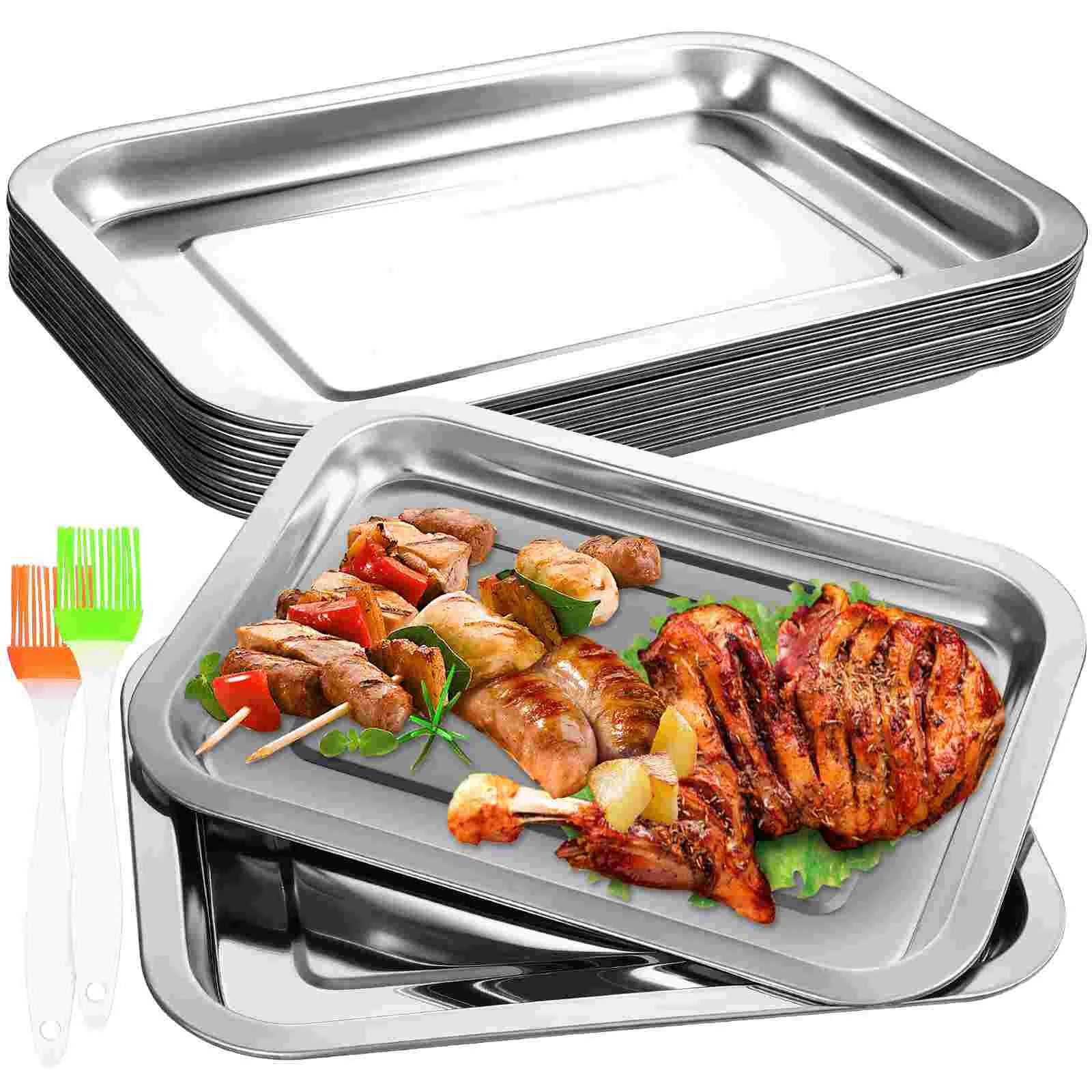 

Pan Baking Bread Loaf Dish Molds Cookie Sheets Toast Dishes Pans Tin Meatloaf Bake Leftover Cake Lasagna Casserole Plate