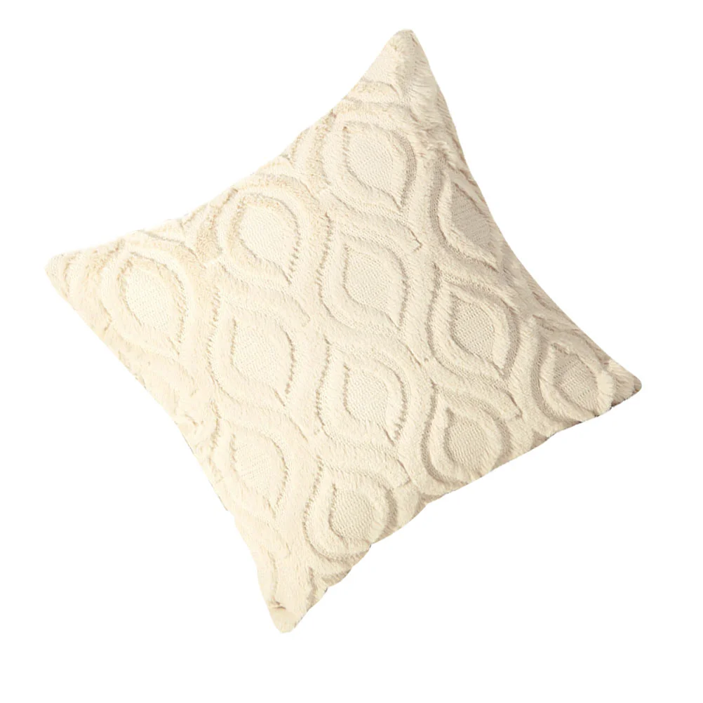 

Decorative Pillow Cover Leaf Pattern Pillow Case Household Throw Pillow Cover
