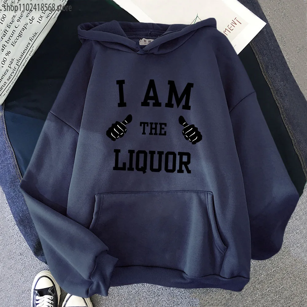Рисунок 3 - Женская толстовка с капюшоном I Am The Liquorr