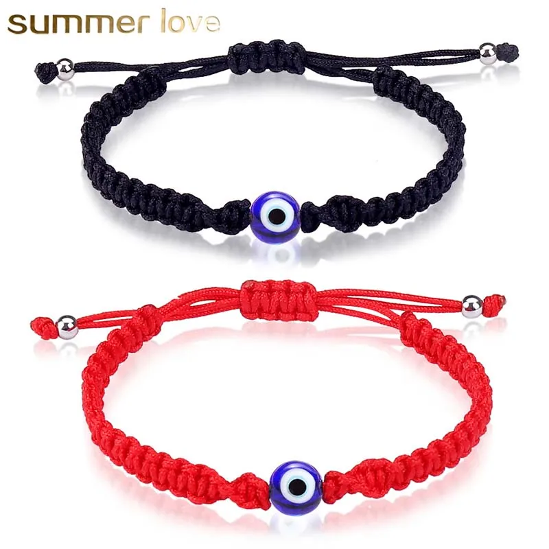 2 шт. плетеный браслет Турецкий глаз |