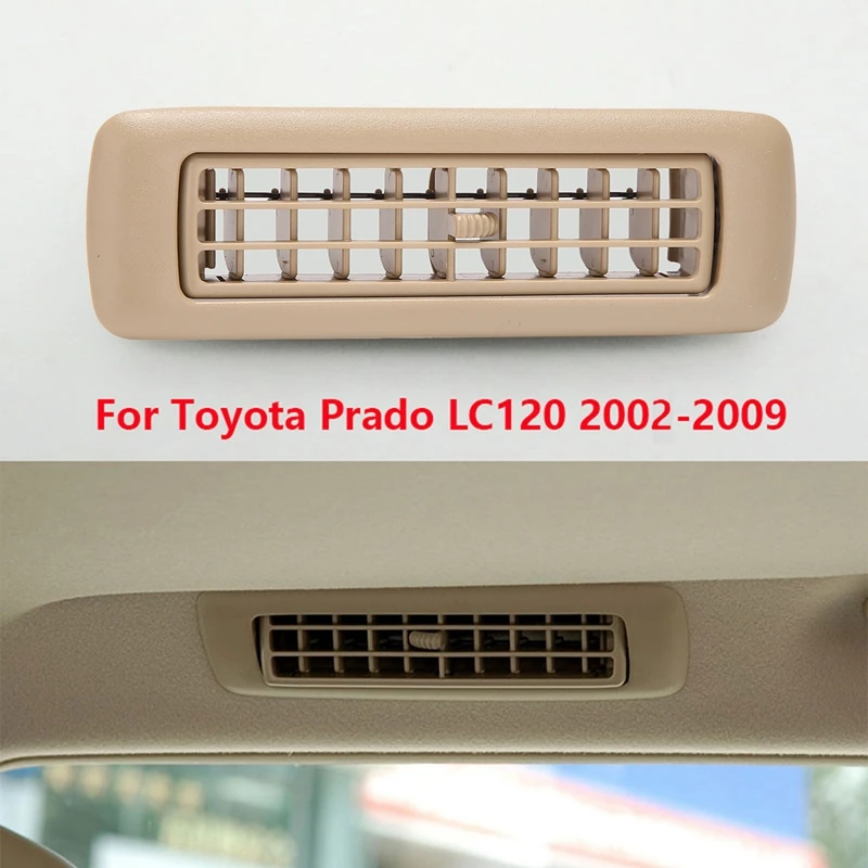Автомобильный бежевый кондиционер на крышу A/C для Toyota Land Cruiser Prado 120 LC120 2002-2009