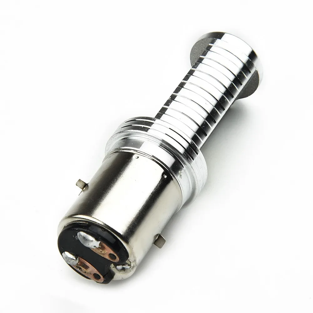 

LED BA20D Headlight Bulbs Lamps Parts Replacement For DC Motorcycle White Bulbs 2pcs/kit 6W Conversion Durable