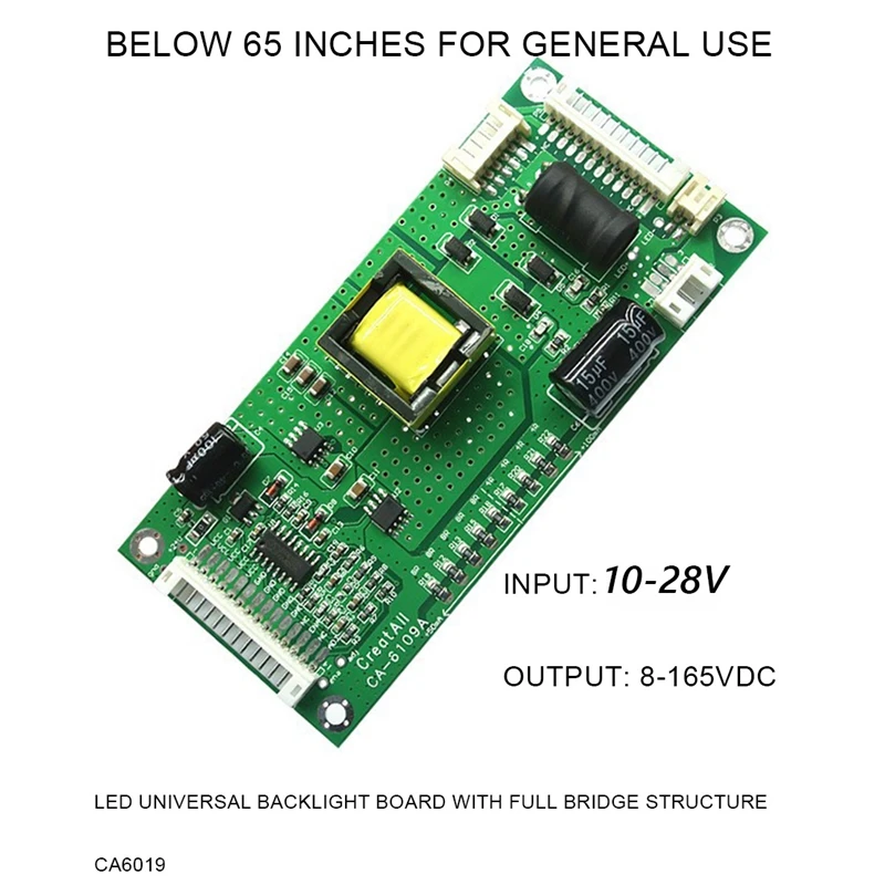 CA-6109 CA-6109A 10-65-дюймовый светодиодный ЖК-телевизор Boost Плата постоянного тока