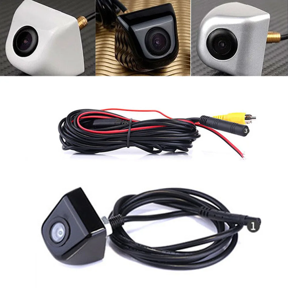 

New Car Reversing Rear View External CCD High-definition Large Angle Car Color Night Vision Waterproof Metal Reversing Camera