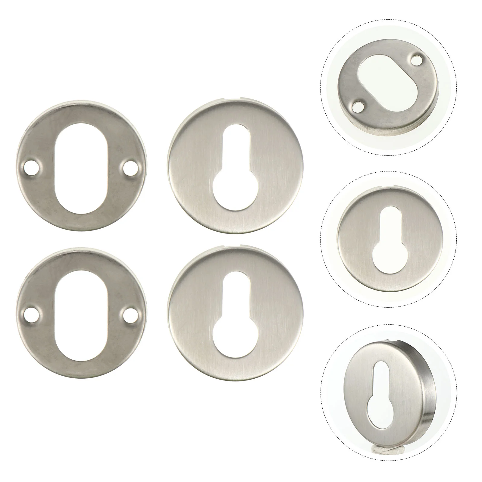 

Keyhole Cover Door Covers Plate Furniture Cabinet Lock Decorative Escutcheons Protector Dresser Screwfix Round Front Insert