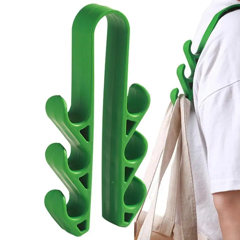 

Grocery Bag Carrying Holder Portable Carrier Bag Organizer Easy To Grip Travel Shopping Device Shopping Bag Handle Kitchen Tools