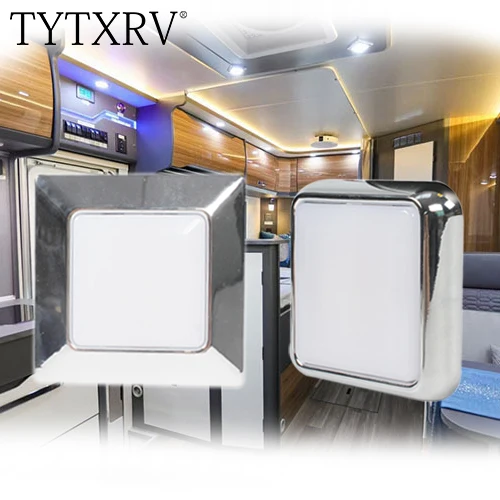 TYTXRV аксессуары для каравана 12 В тонкий караван яхта квадратный маленький верхний