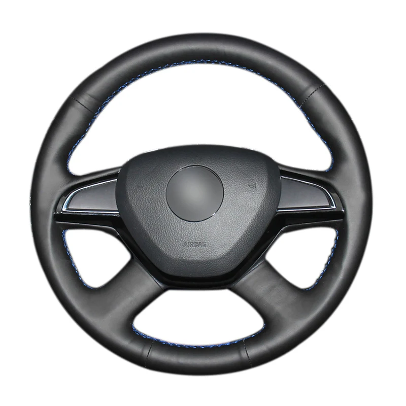 

Сделай Сам, черная алькантара, кожа, ручная работа, аксессуары для Skoda Citigo Fabia Rapid 2012-2022 Octavia, автомобильные аксессуары