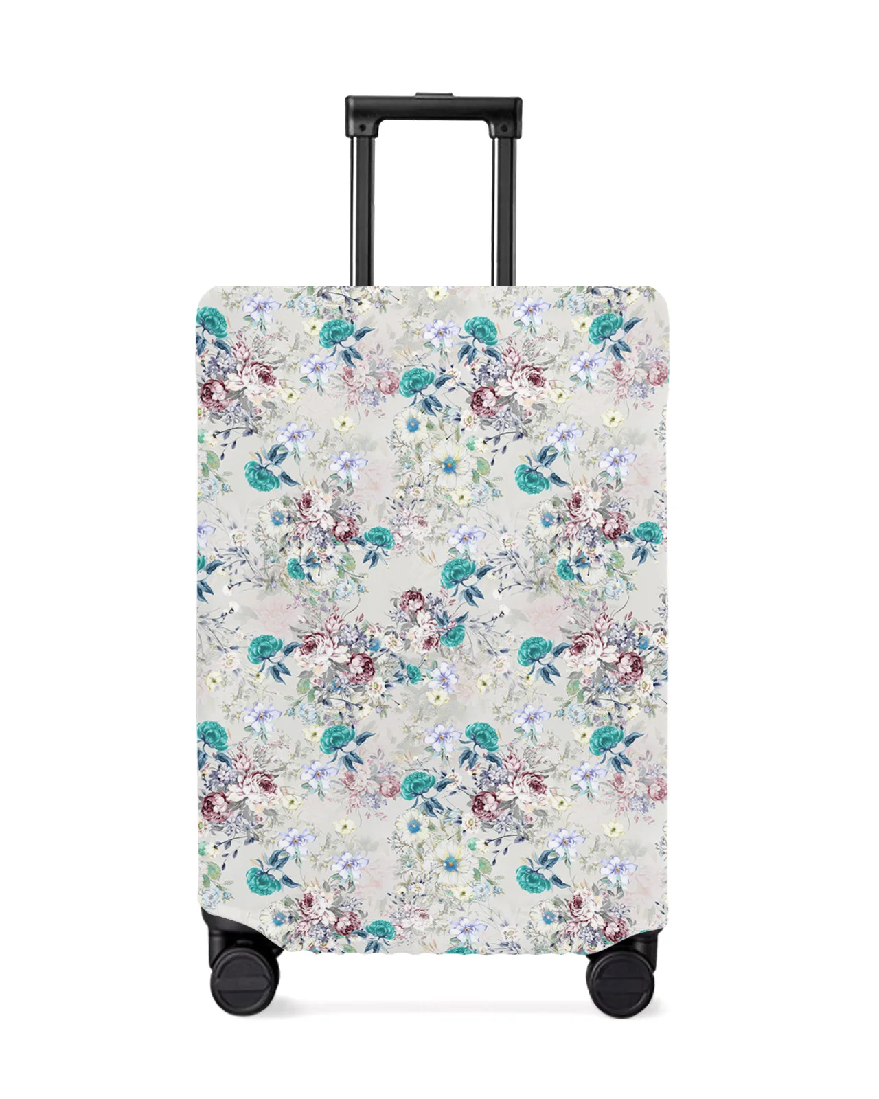 

Vintage Flower Leaf Abstract Travel Luggage Cover Elastic Baggage Cover Suitcase Case Dust Cover Travel Accessories