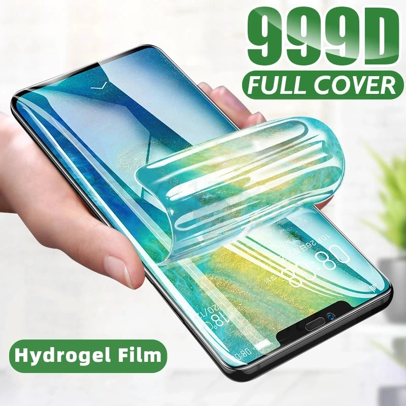 

Защита экрана для Huawei P40 P20 P10 P9 P8 Lite Pro E 2017 2019 Гидрогелевая пленка для Huawei P smart Z 2020 2021 P30 не стекло