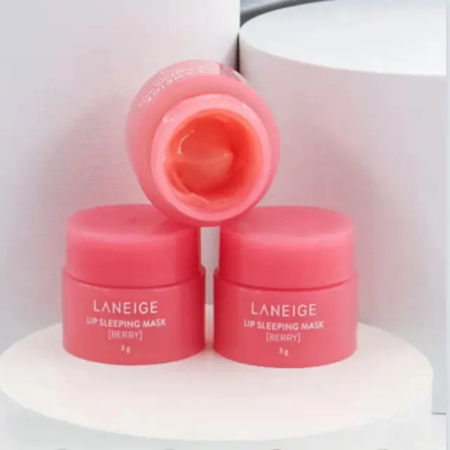 20/3g Moisturizing Lip Balm Night Sleep Exfoliator Maintenance Lip Gloss Lip Sleep Mask Nourishing Strawberry Korean Lip Care 3