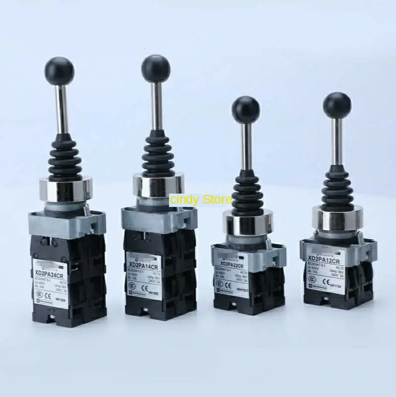 1 шт. XD2PA12CR XD2PA22CR 2NO 2 Позиции XD2PA14CR XD2PA24CR 2NO 2NC 4 поддержание Позиции Мгновенный Переключатель джойстика