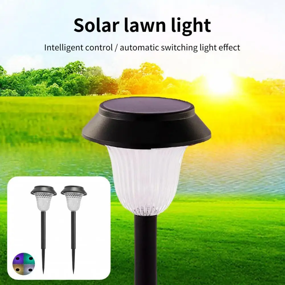 

RGB 2Pcs Popular Low Consumption Lawn Lamp Reusable Lawn Light IP65 Waterproof for Yard
