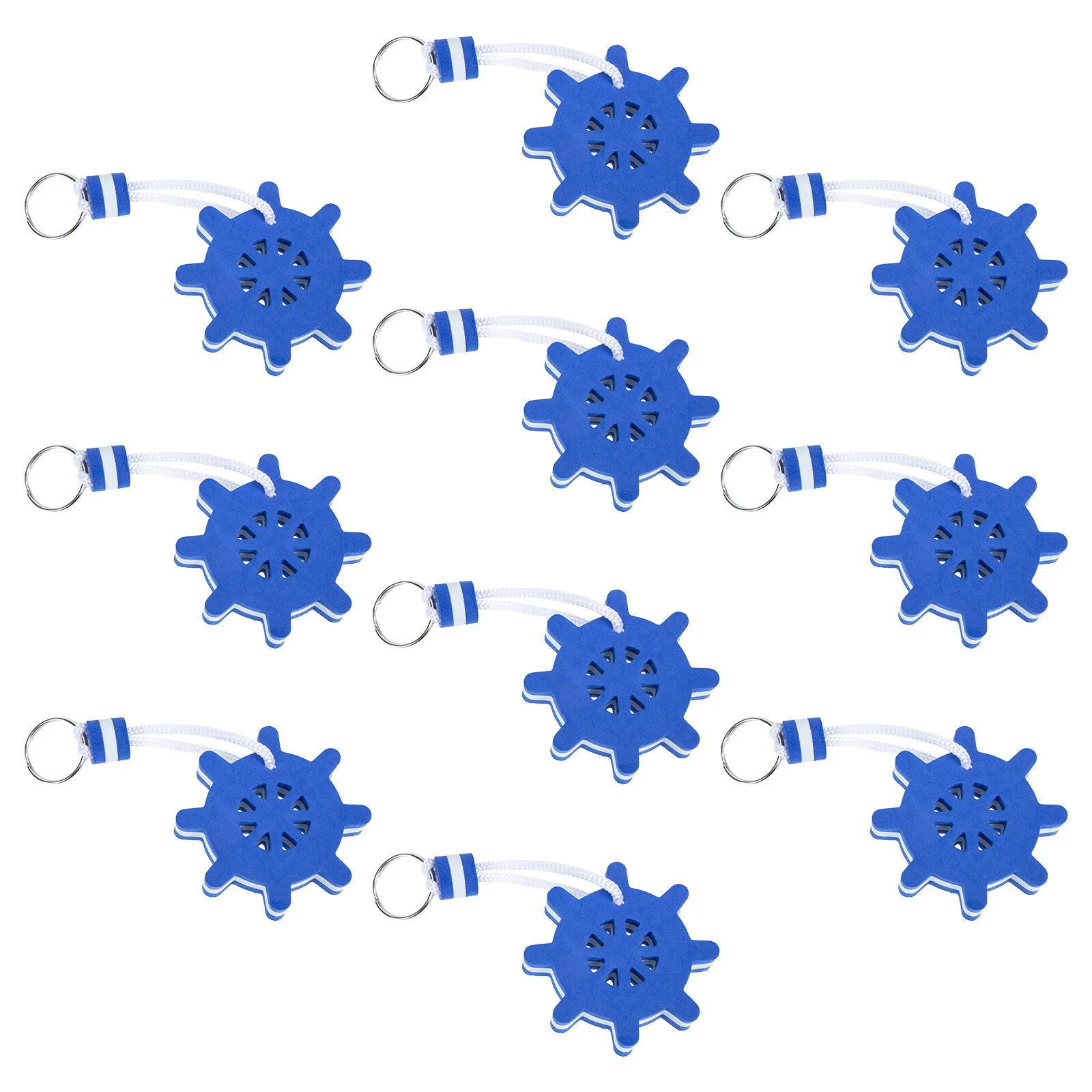 

10 Pcs Sports Sunglasses Mushroom Fluorescence Water Sports Iron Ring Swimming Miss