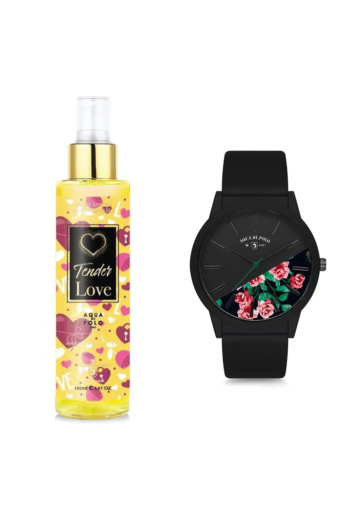 

2022 Watches & li gift set with flowers and vucation spray New Fashion Stylish Brand Top Quality Wristwatches