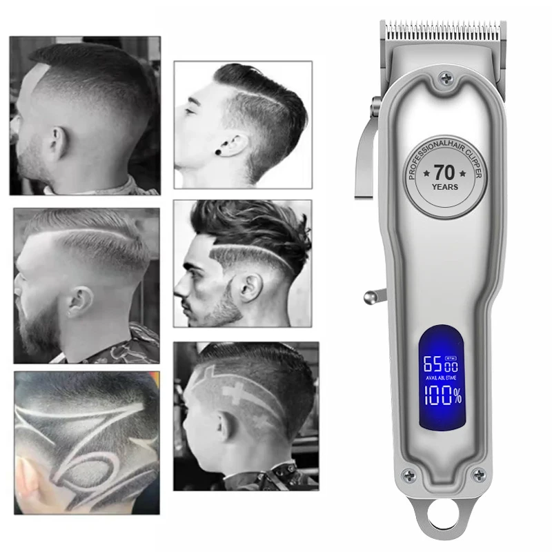 

2022 T9 Machine, Clipper Hair Beard Shaver Men Professional Hair Cutting Machine Electric Razor Beard Trimmer Will Hair Clipper