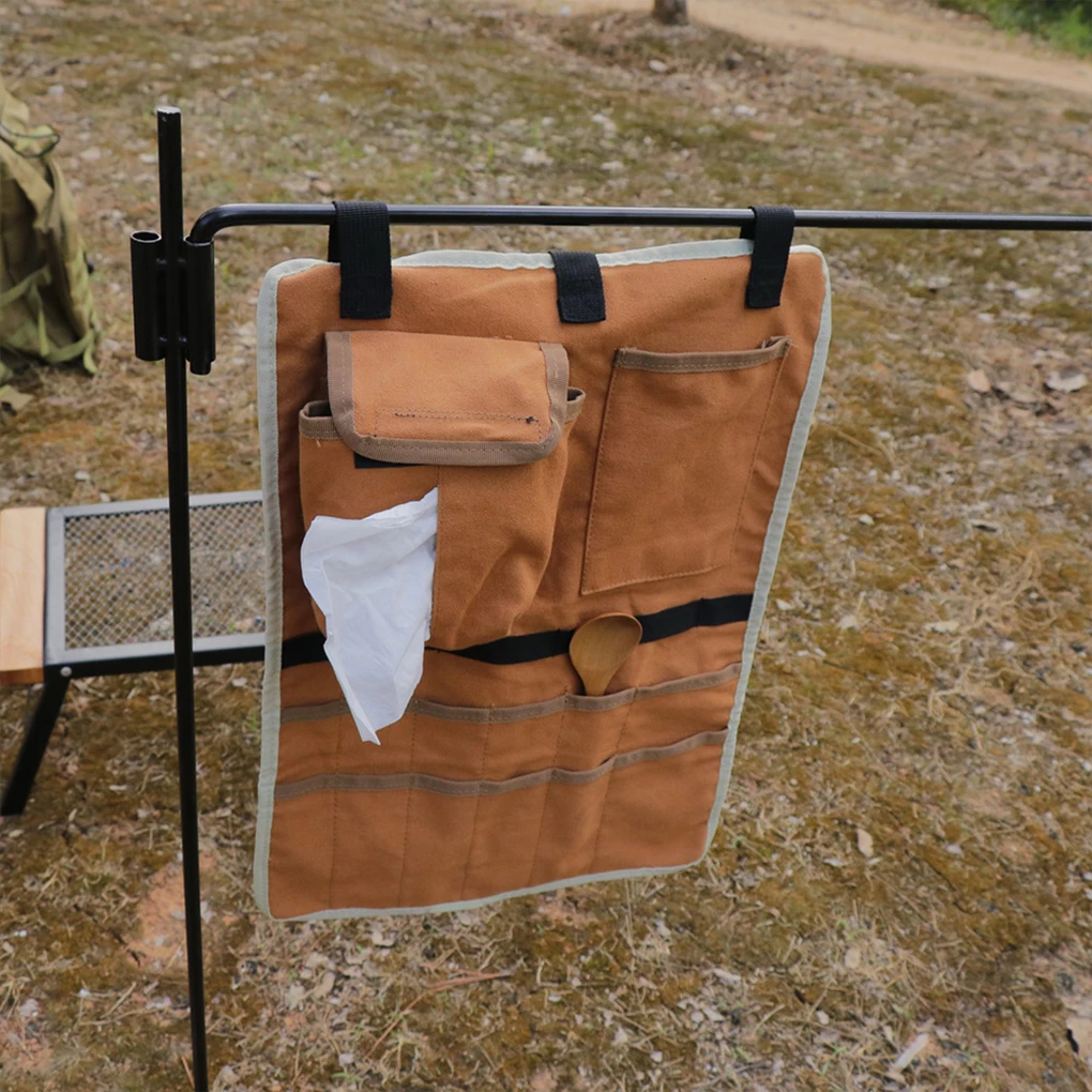 

Storage Bag Hanging Sack Canvas Pouch Wear-resistance Fashionable