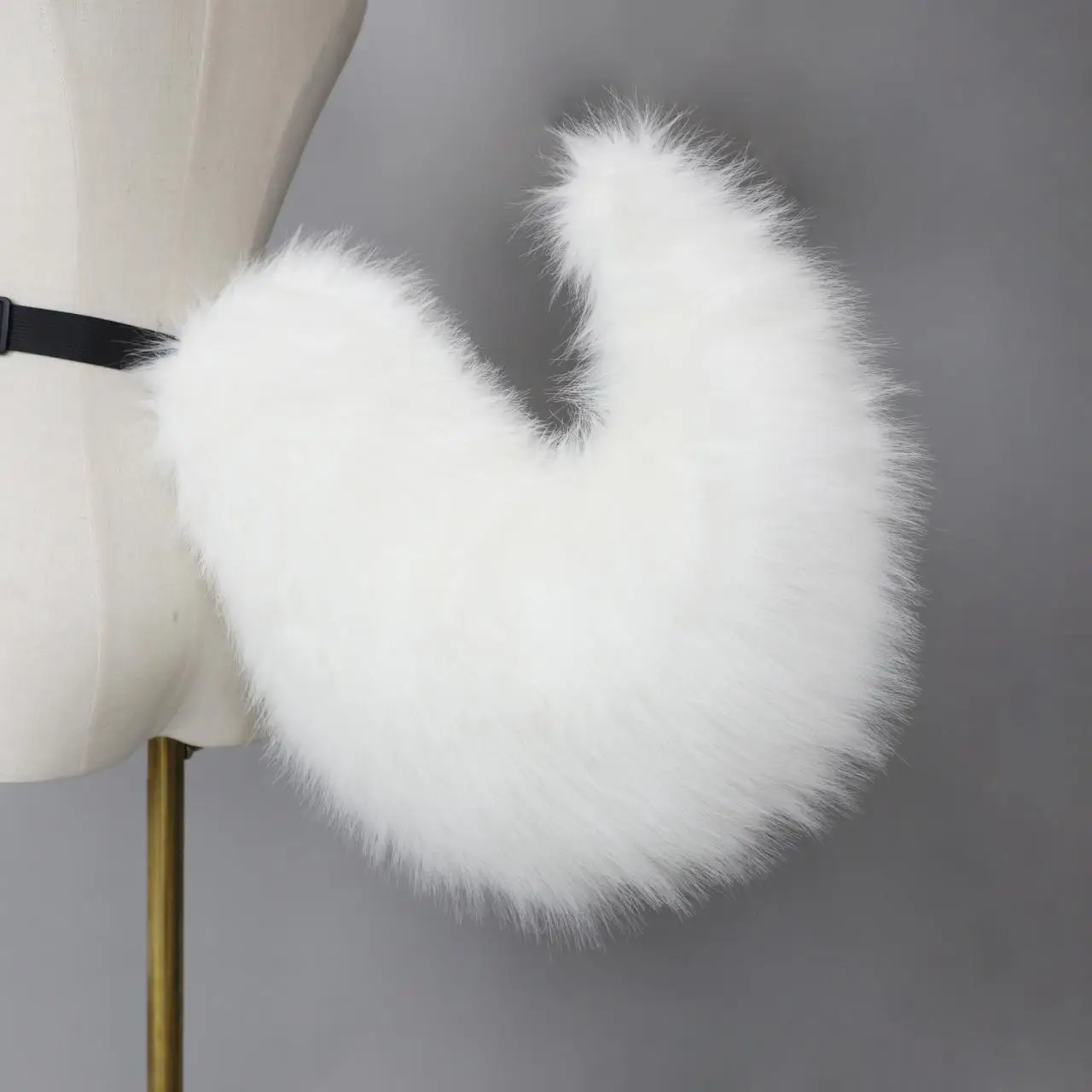 3-цветный большой собачий хвост милый мультяшный пушистый зверь лиса Шиба