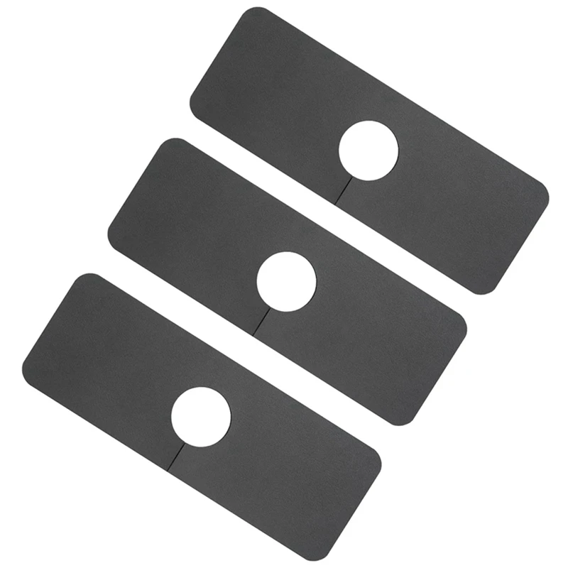 

3Pcs Splash Guard For Sink Faucet Absorbent Mat -Splash Guard Behind Faucet Drip Catcher For Kitchen, Bathroom,Sink Mat