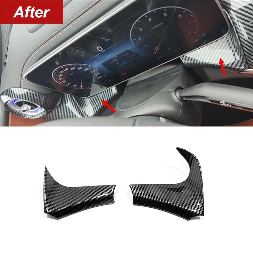 Для Mercedes Benz GLC X254 GLC260 GLC300 2023 украшение для приборной панели автомобиля накладка