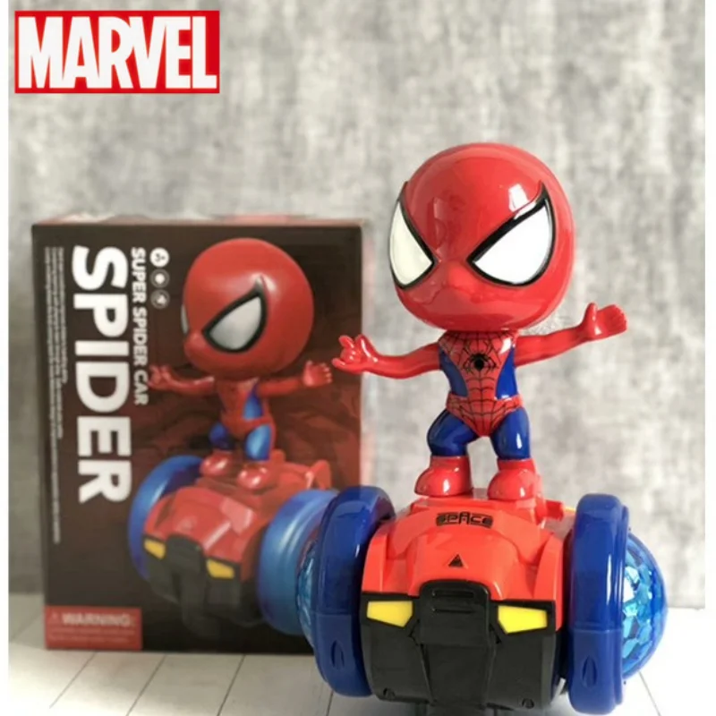 Горячая Marvel Человек-паук автоматический поворотный автомобиль скейтборд