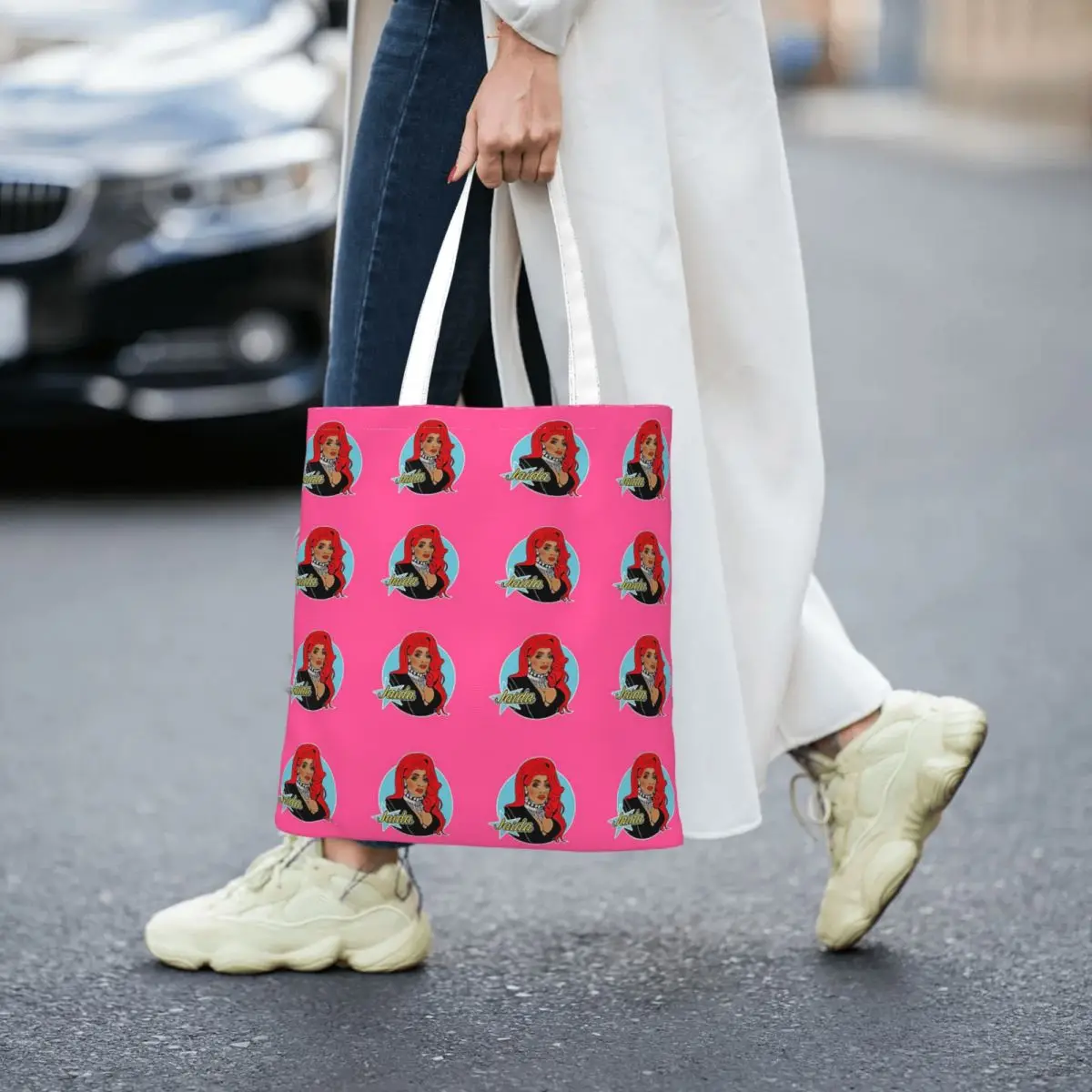 Jaida Totes Canvas Handbag Women Canvas Shopping Bag
